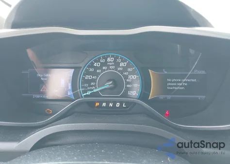 2013 Ford C-Max Hybrid Sel из США, поврежденный, VIN 1FADP5BU8DL509628